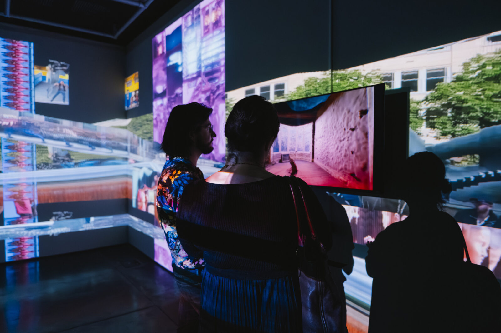 Gavin Gayagoy, Doomscroll_1 (2025). Installation view at FACT Liverpool. Courtesy the artist. Photography by Kieran Irvine.