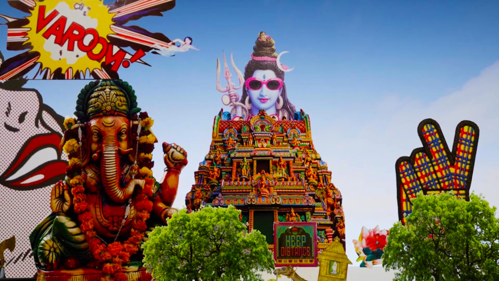 Chila Kumari Singh Burman, still from Dada and the Punjabi Princess (2017). Courtesy of the artist.