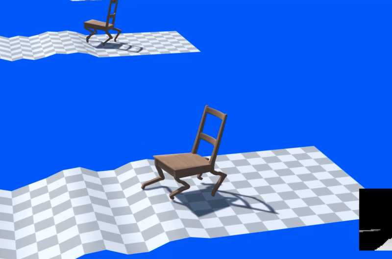 ML Agent Uneven Terrain 3