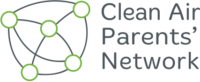 Clean Air Parents Network Logo Grey And Green