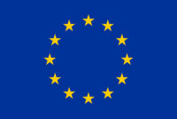 EU flag yellow low